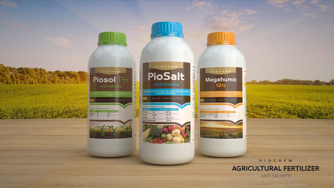 Agricultural Fertilizer Bottles